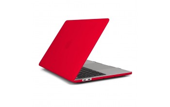 Hardcase for MacBook New Pro 13" Red-Translucent