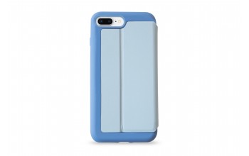 Bookcase for iPhone 8 Plus Niagara falls blue