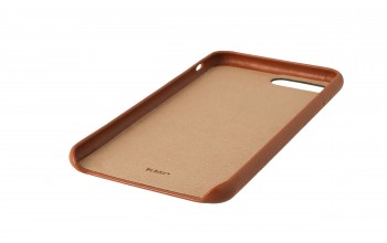 Leather Case for iPhone 8 Plus brown