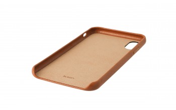 Leather Case for iPhone X brown