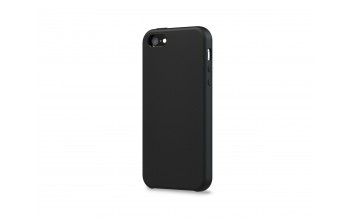 Silicone Case for iPhone SE, 5s, 5-black