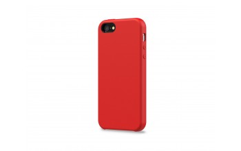 Silicone Case for iPhone SE, 5s, 5-red