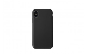 Silicone Case for iPhone XS-black