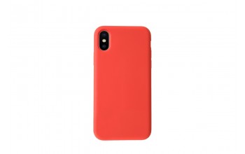 Silicone Case for iPhone XS-red