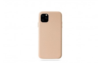 Faux Leather Case for iPhone 11 - beige