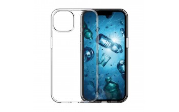 Biodegradable Protective Case for iPhone 13 GreenNu - transparent  